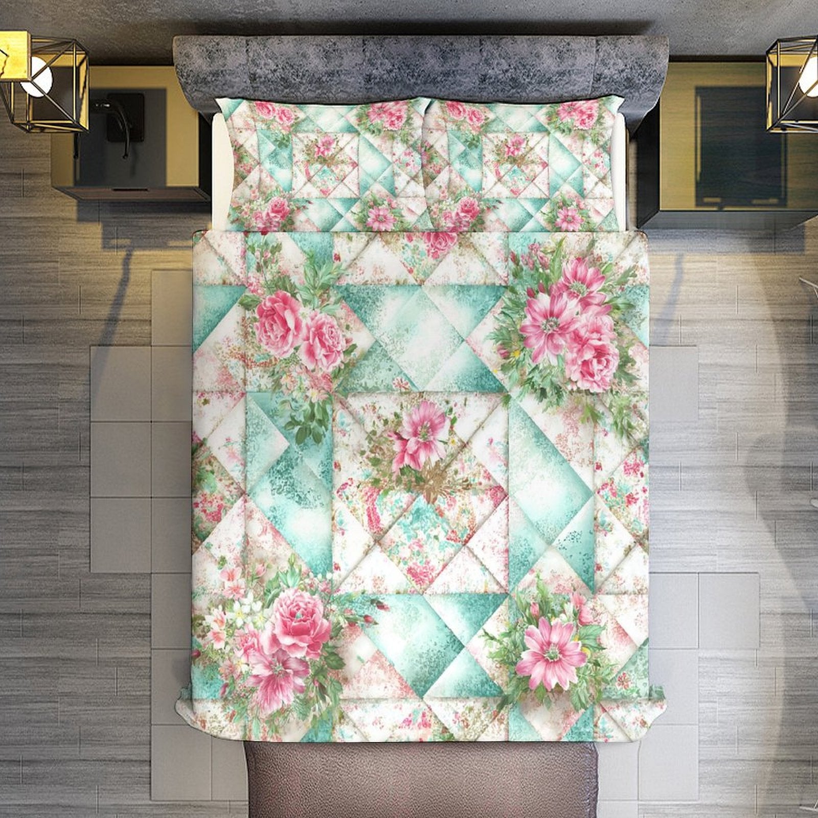 King 3-Piece Bedding Set-102"x90"/ 259x229cm