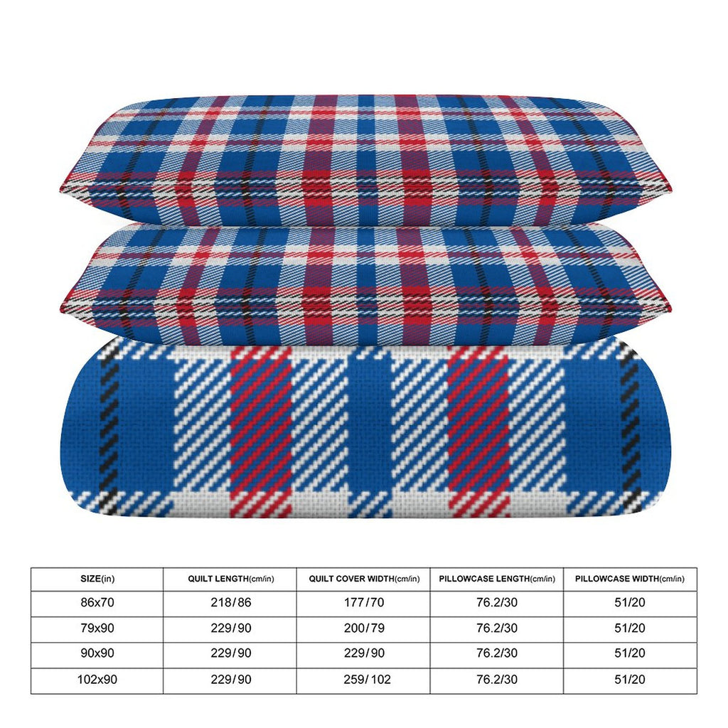 King 3-Piece Bedding Set-102"x90"/ 259x229cm