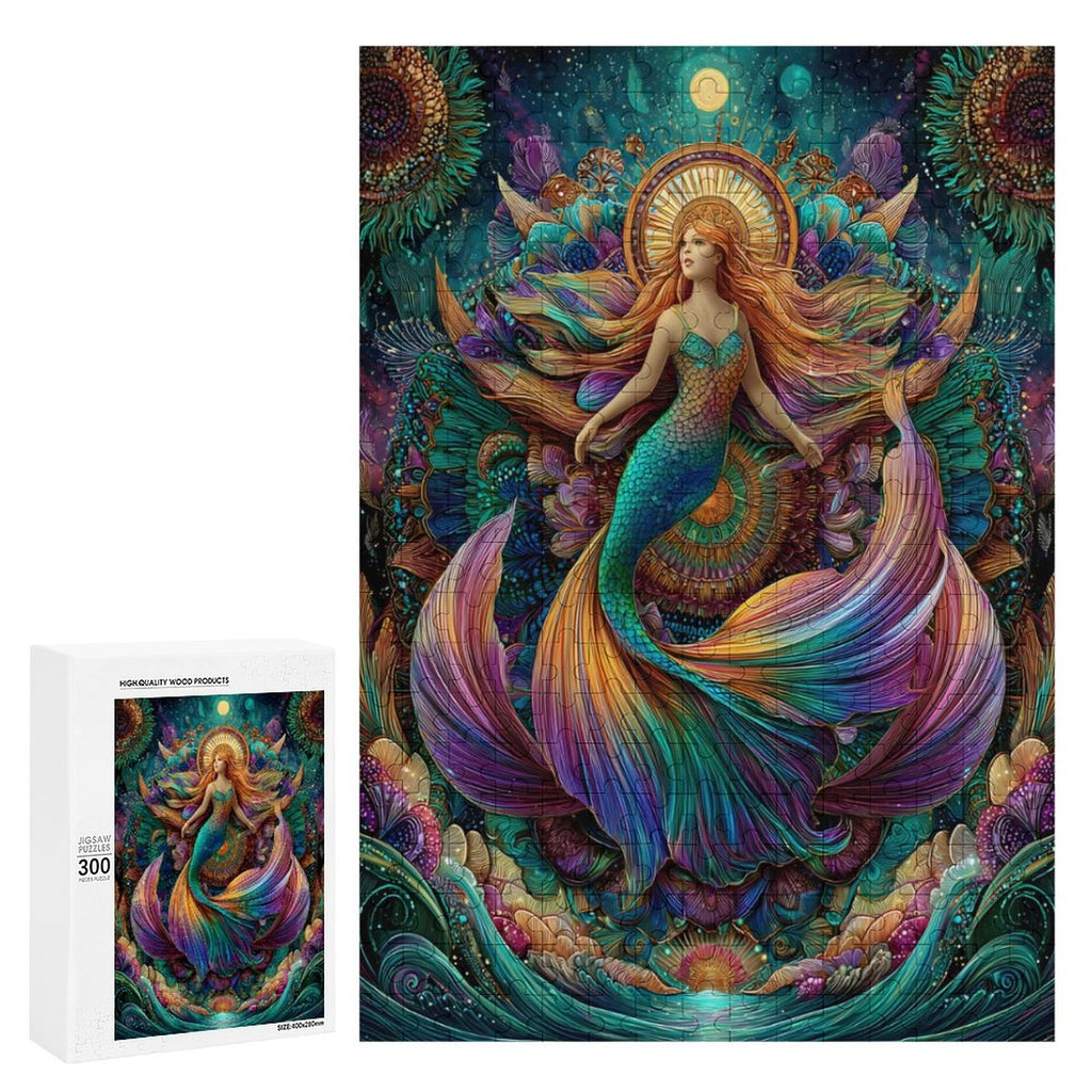 Mermaid Princess Wooden Puzzle