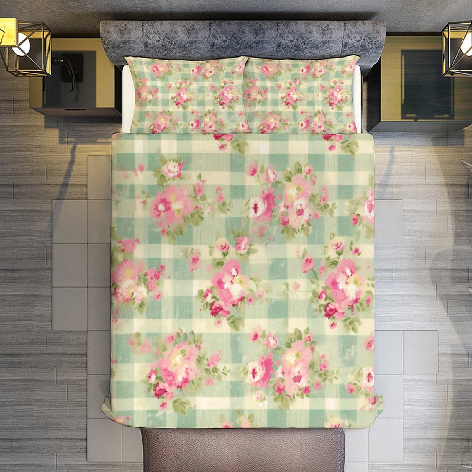 King 3-Piece Bedding Set-102"x90"/ 259x229cm