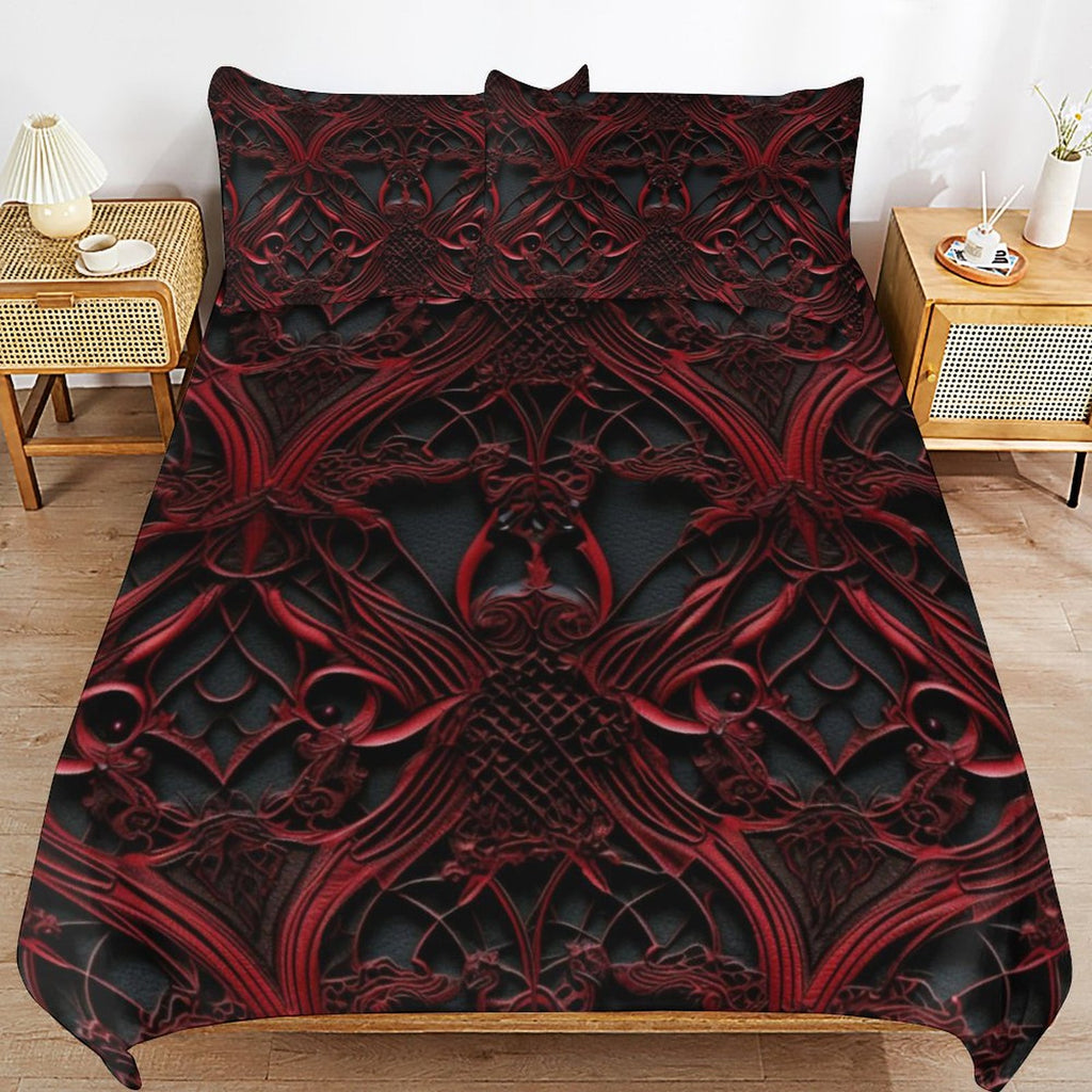 King 3-Piece Bedding Set-102"x90"/ 259x229cm