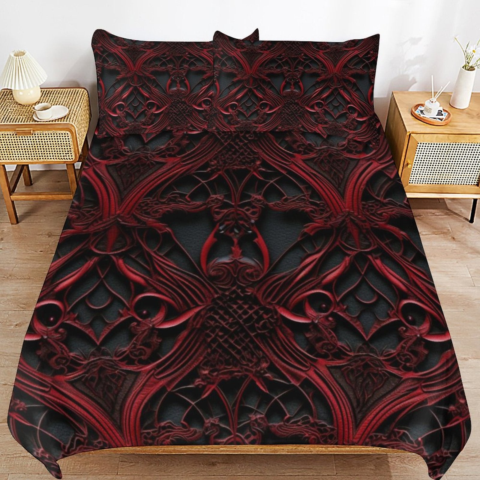 King 3-Piece Bedding Set-102"x90"/ 259x229cm