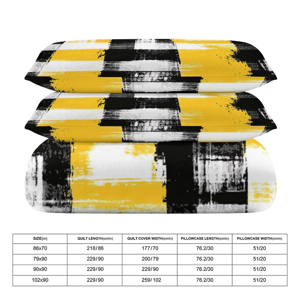 Full 3-Piece Bedding Set-86"×70"/ 218×177cm