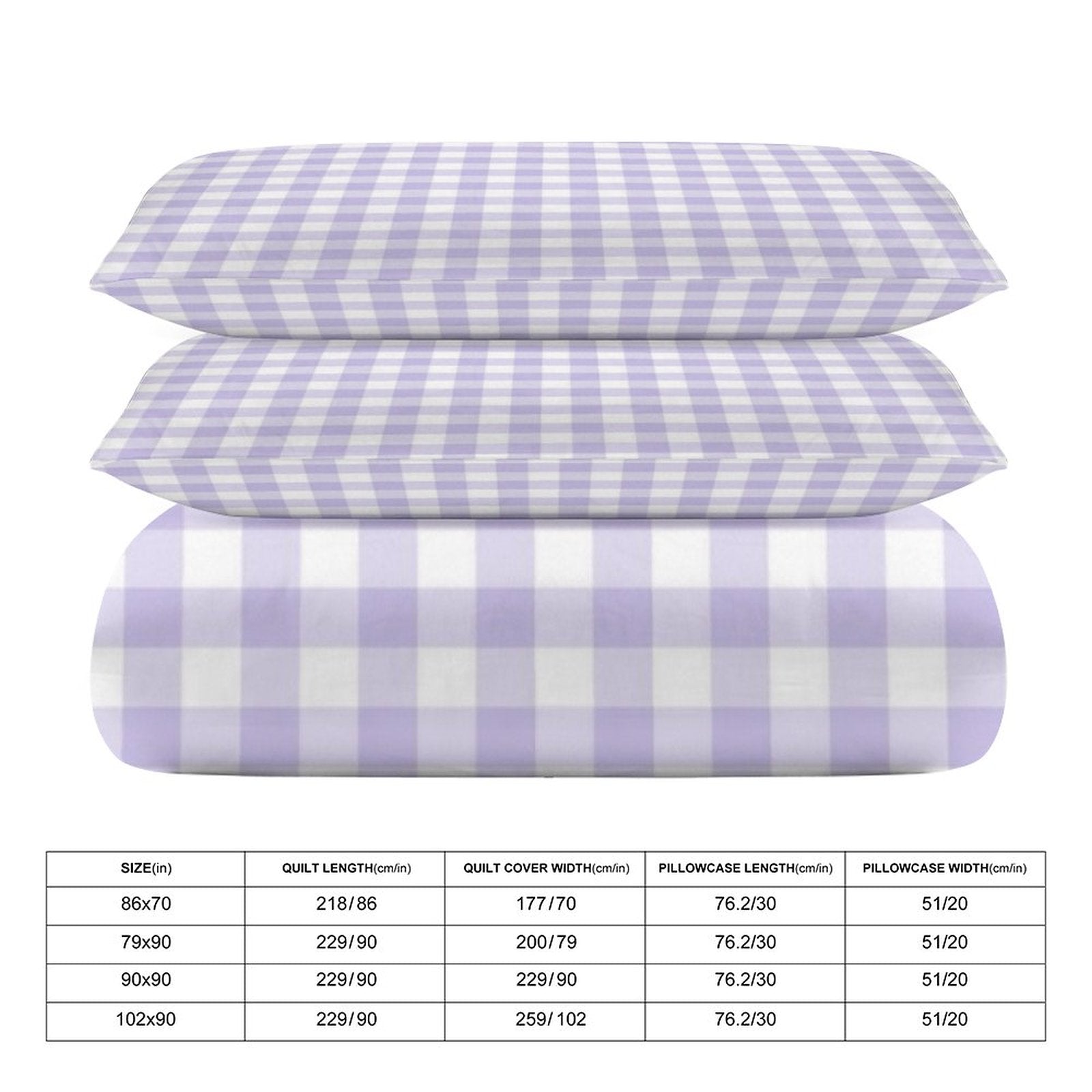 Full 3-Piece Bedding Set-86"×70"/ 218×177cm