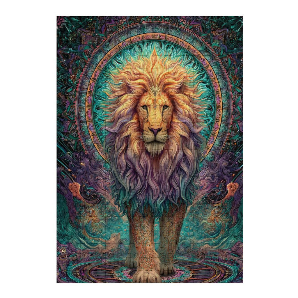 Leo King of the Jungle Wooden Puzzle