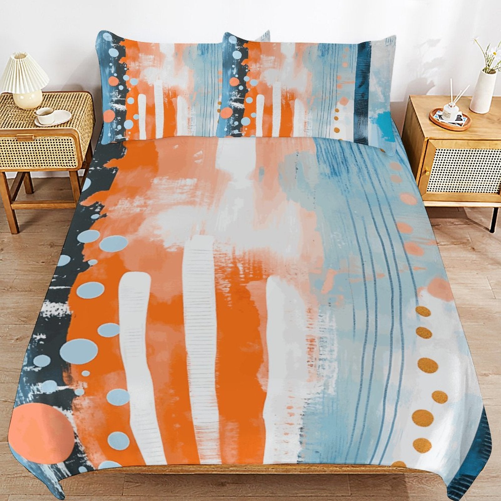 Full 3-Piece Bedding Set-86"×70"/ 218×177cm