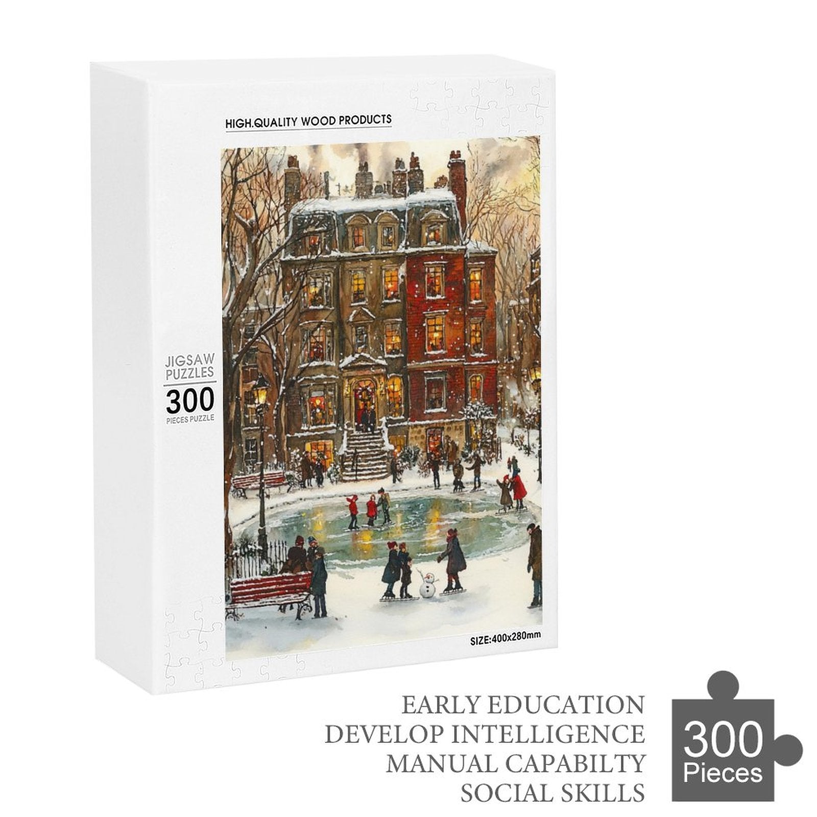 Christmas Wooden Puzzle