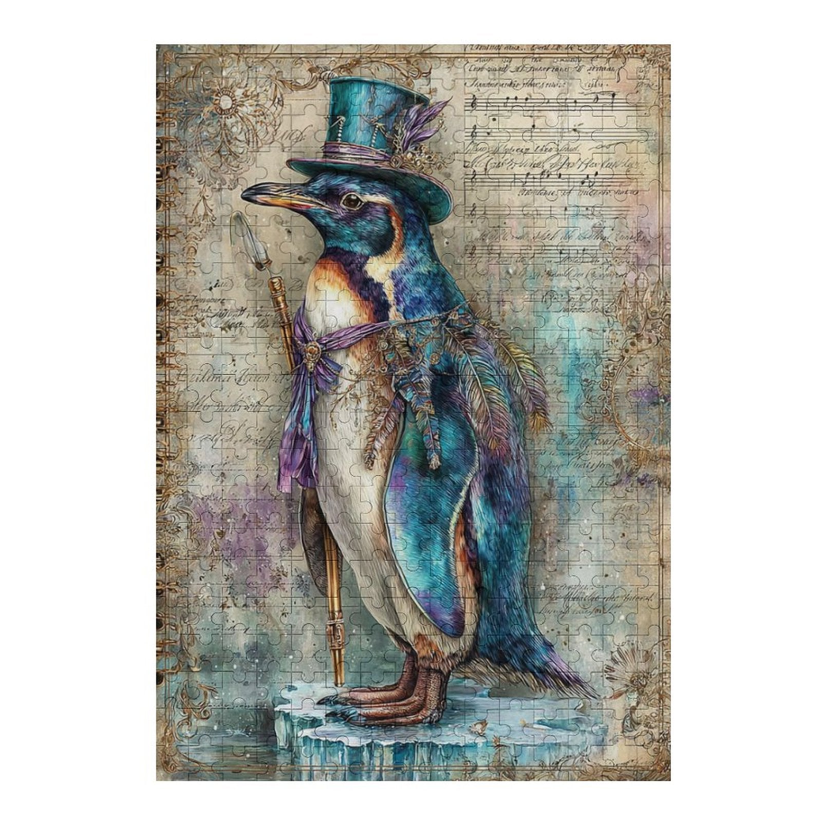 Emperor Penguin Wooden Puzzle