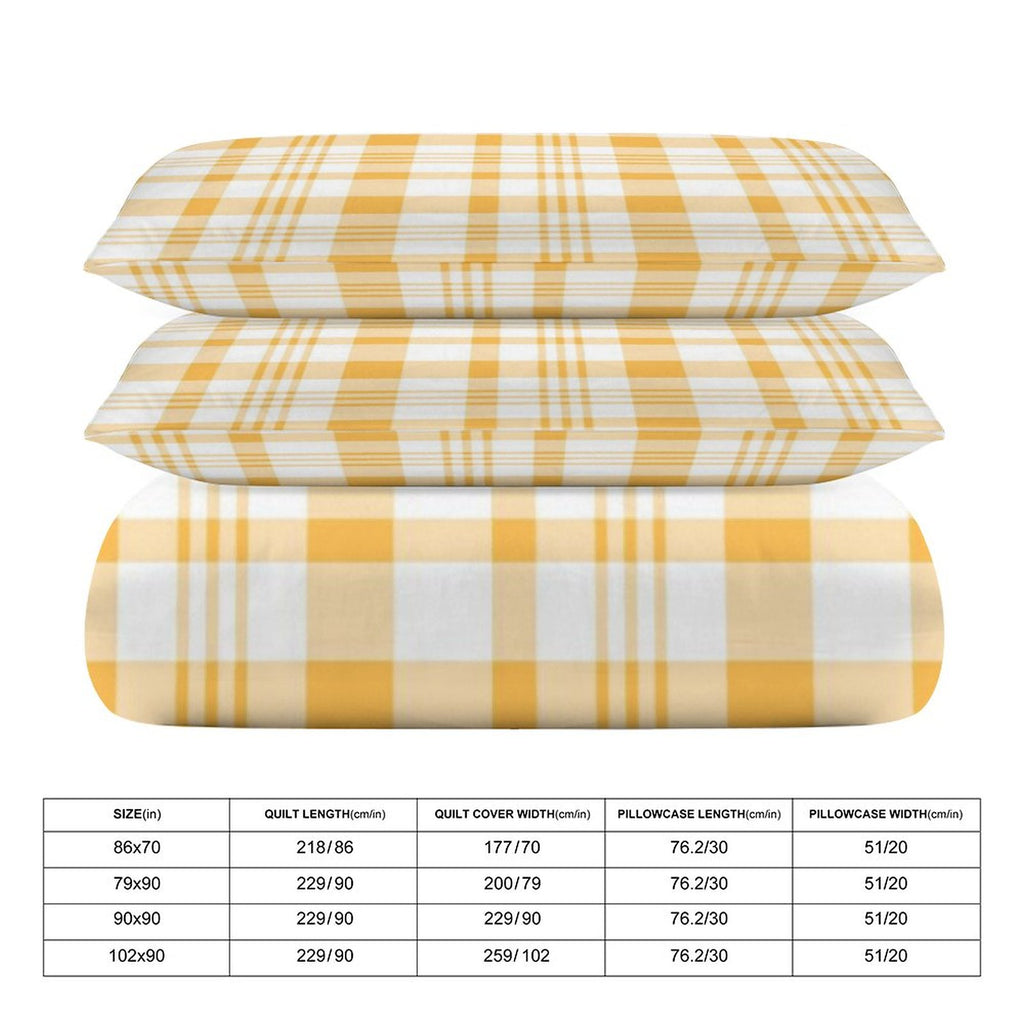 Full 3-Piece Bedding Set-86"×70"/ 218×177cm