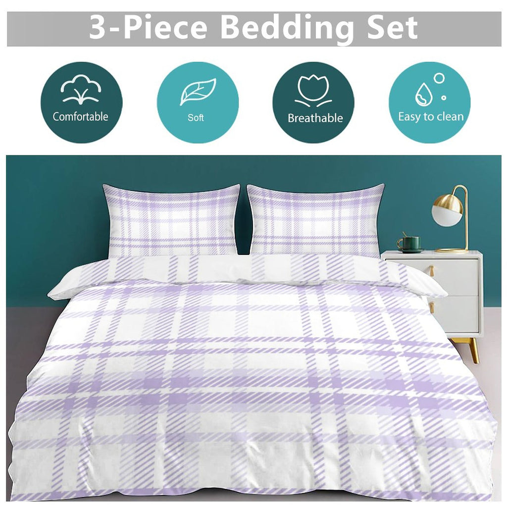 Full 3-Piece Bedding Set-86"×70"/ 218×177cm