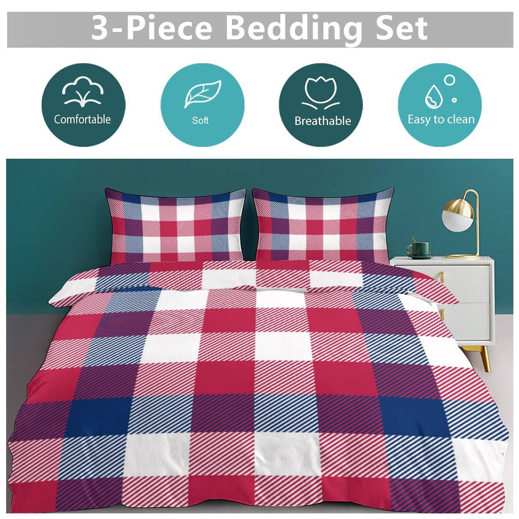 Full 3-Piece Bedding Set-86"×70"/ 218×177cm