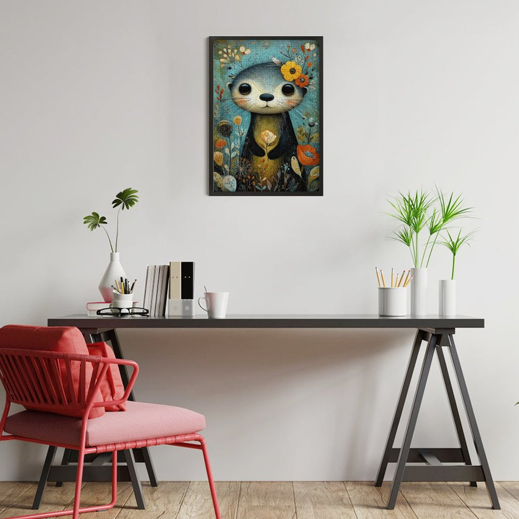 Boho Baby Otter Wooden Puzzle