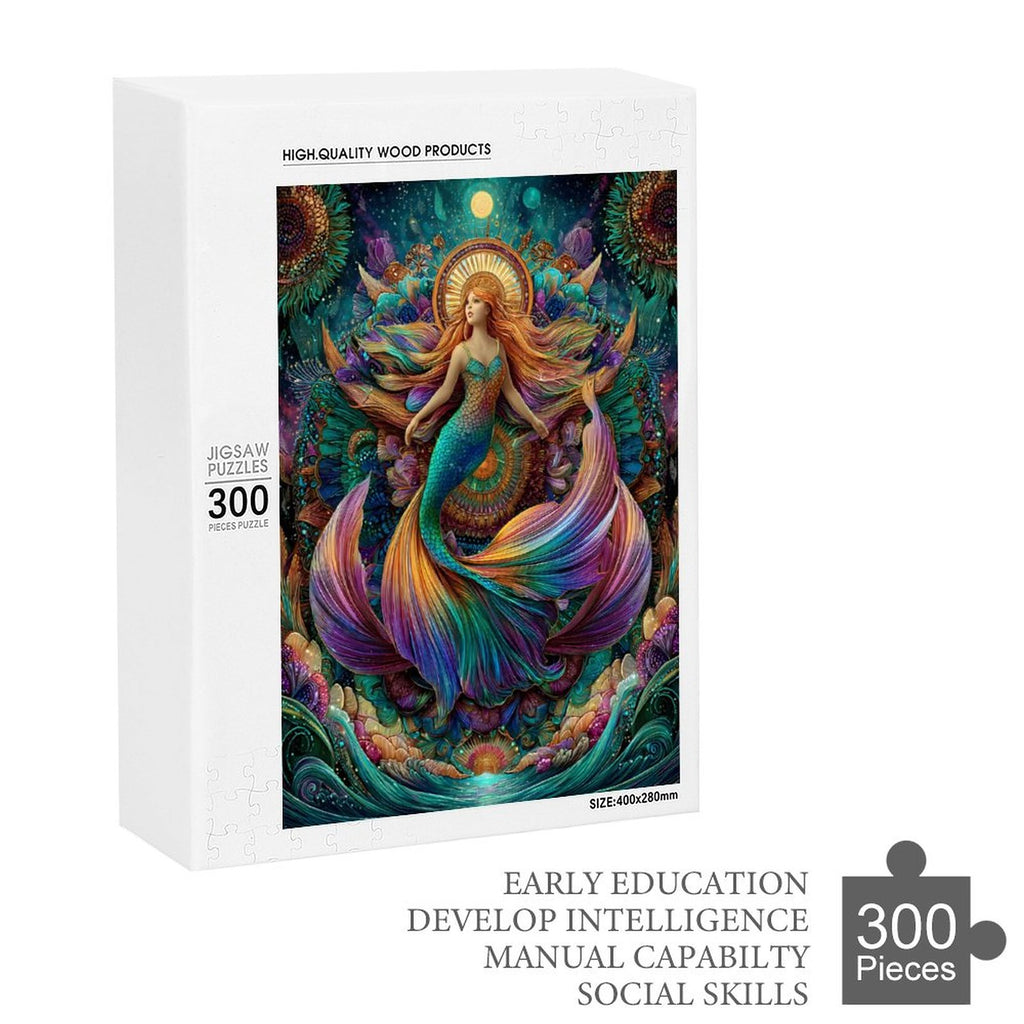 Mermaid Princess Wooden Puzzle