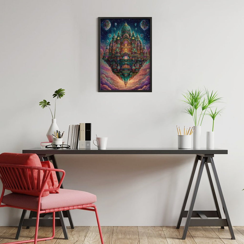 Mosaic City Wooden Puzzle