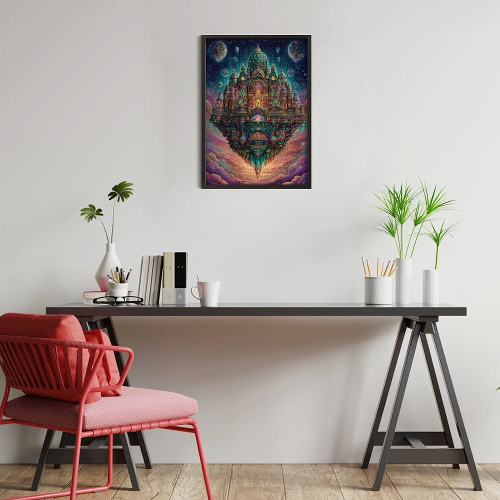 Mosaic City Wooden Puzzle
