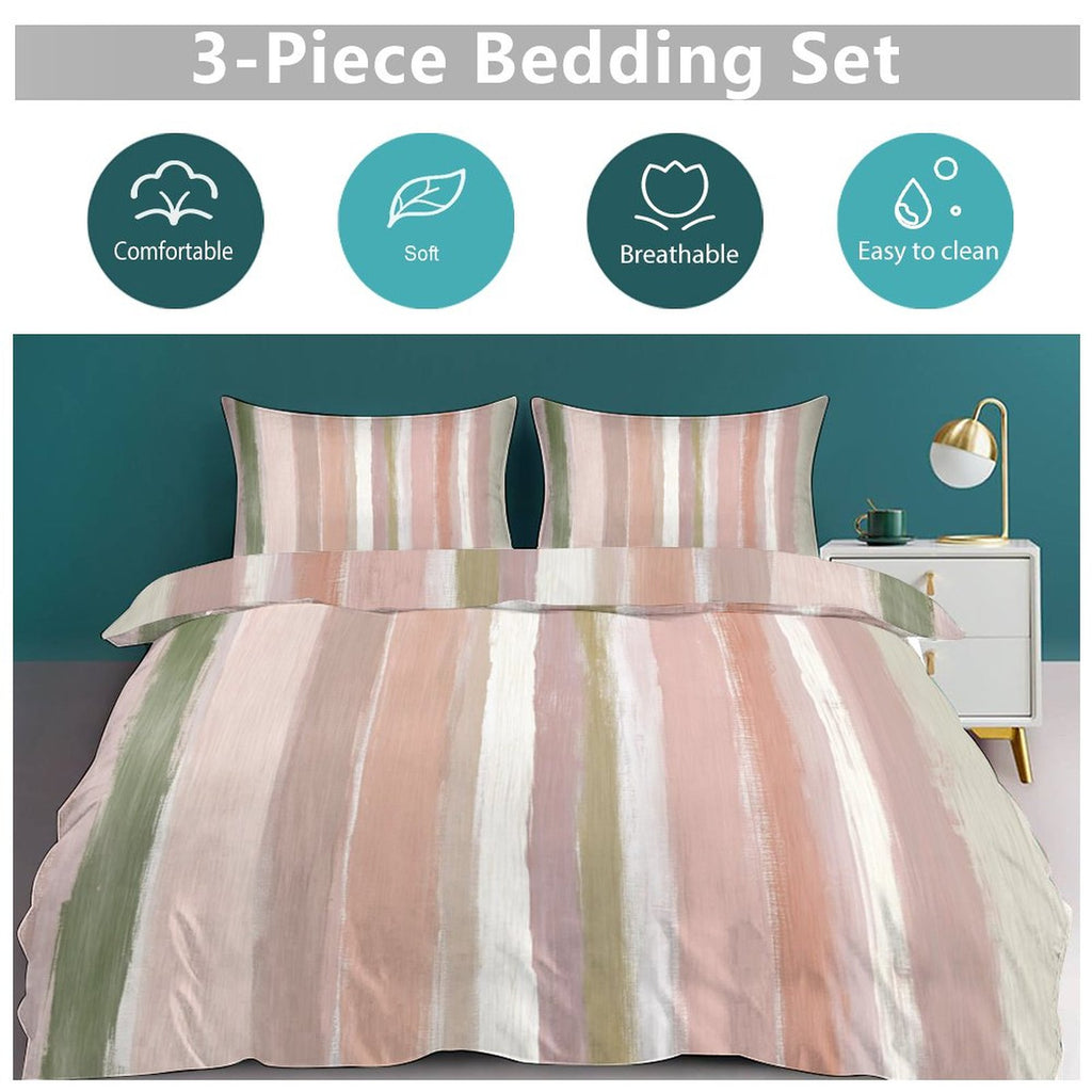 Full 3-Piece Bedding Set-86"×70"/ 218×177cm