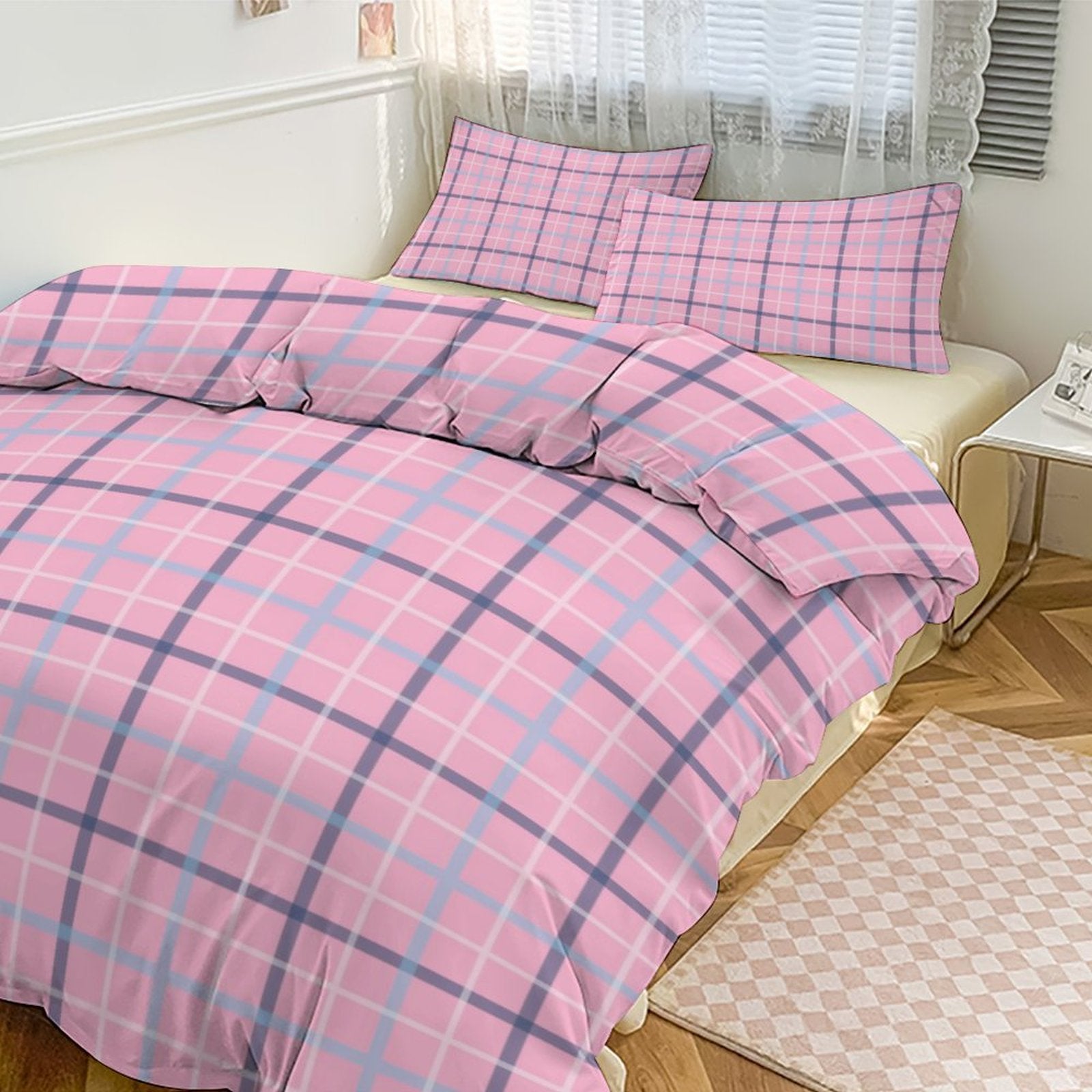 Full 3-Piece Bedding Set-86"×70"/ 218×177cm