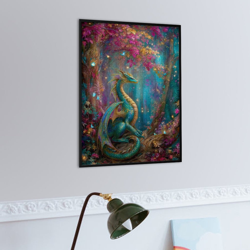Mystical Dragon Wooden Puzzle