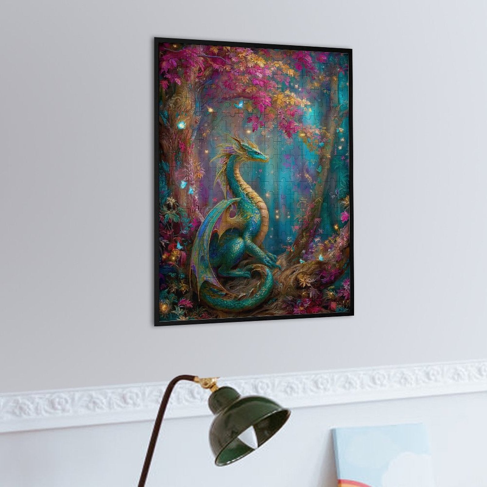 Mystical Dragon Wooden Puzzle