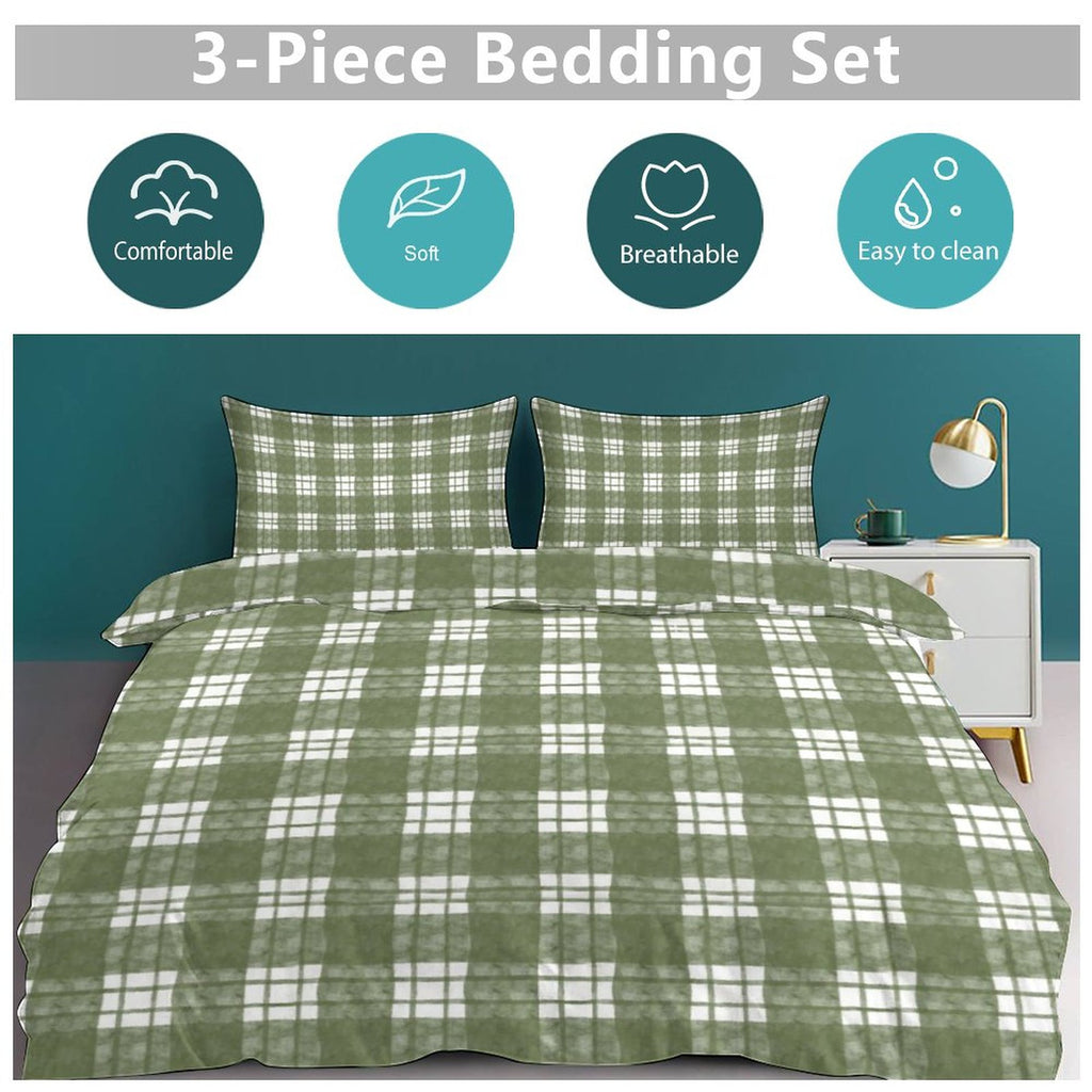 Full 3-Piece Bedding Set-86"×70"/ 218×177cm