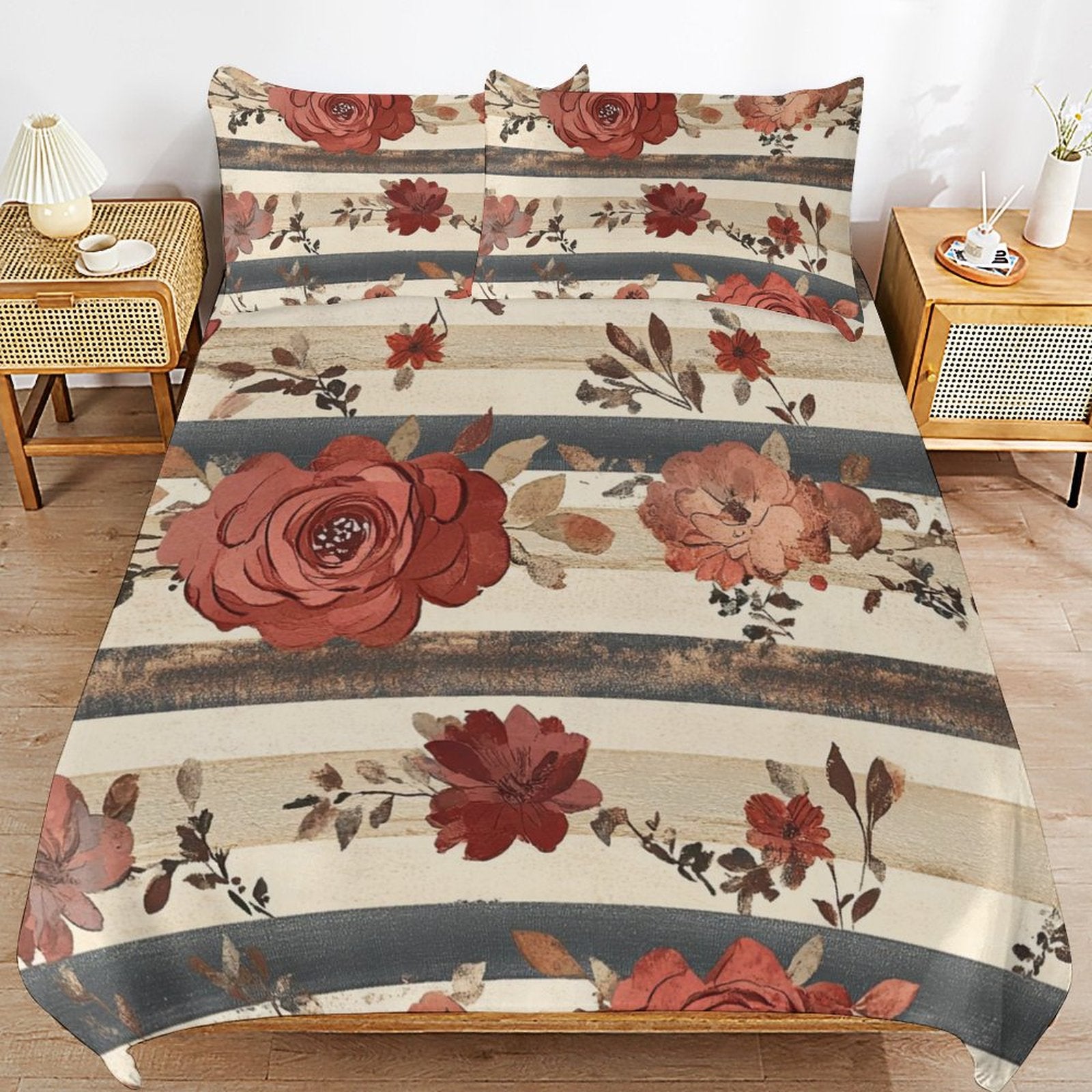 King 3-Piece Bedding Set-102"x90"/ 259x229cm