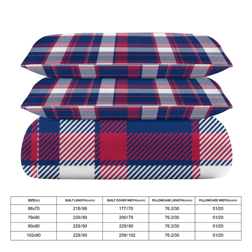 Queen 3-Piece Bedding Set-90"x90"/ 229x229cm