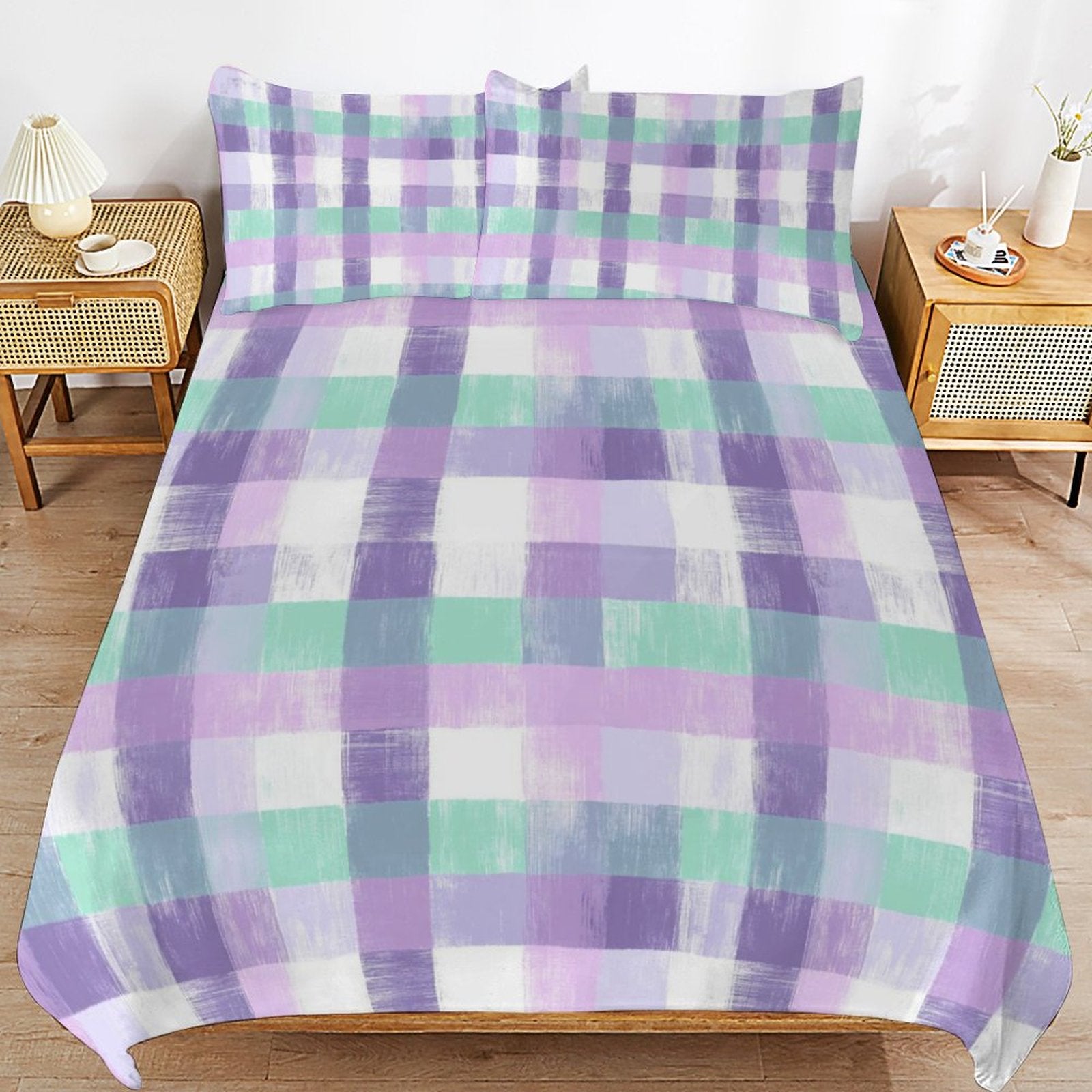 Queen 3-Piece Bedding Set-90"x90"/ 229x229cm