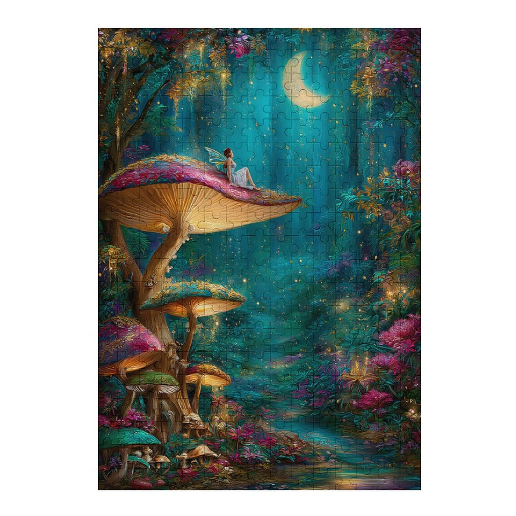 Mystical Forest Fairy Wooden Puzzle