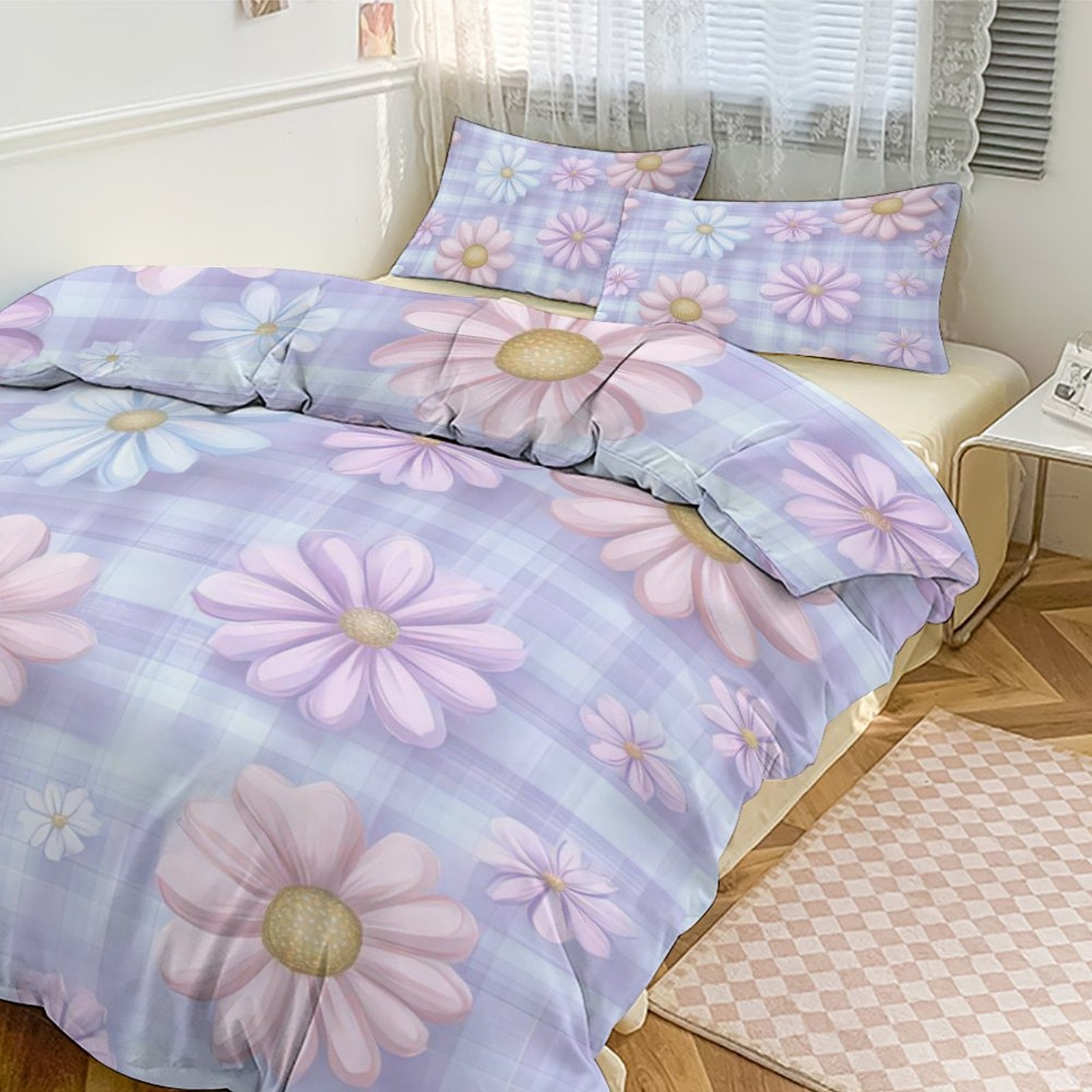 Full 3-Piece Bedding Set-86"×70"/ 218×177cm