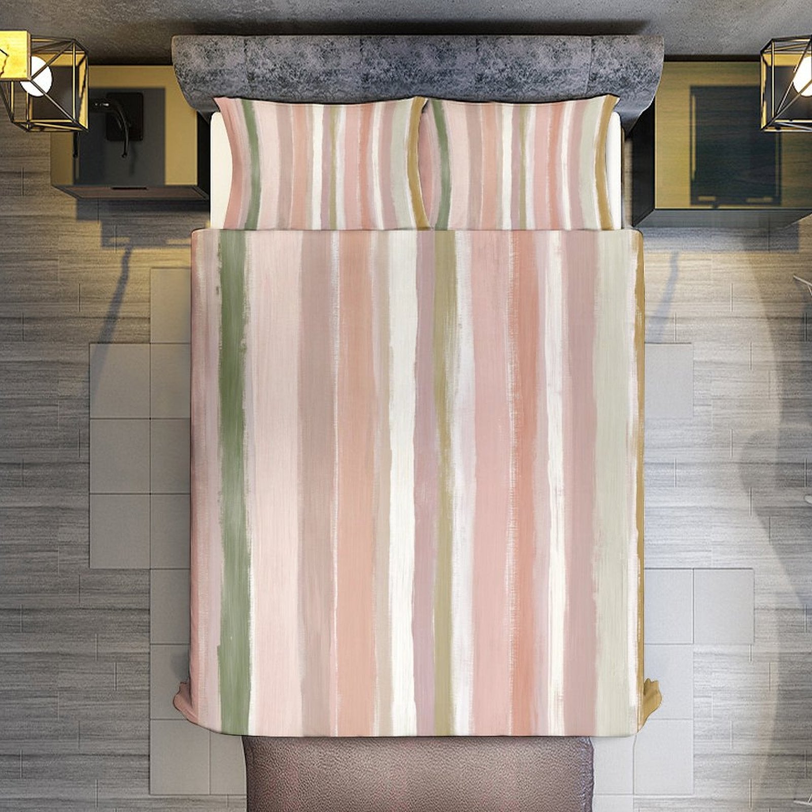 Queen 3-Piece Bedding Set-90"x90"/ 229x229cm