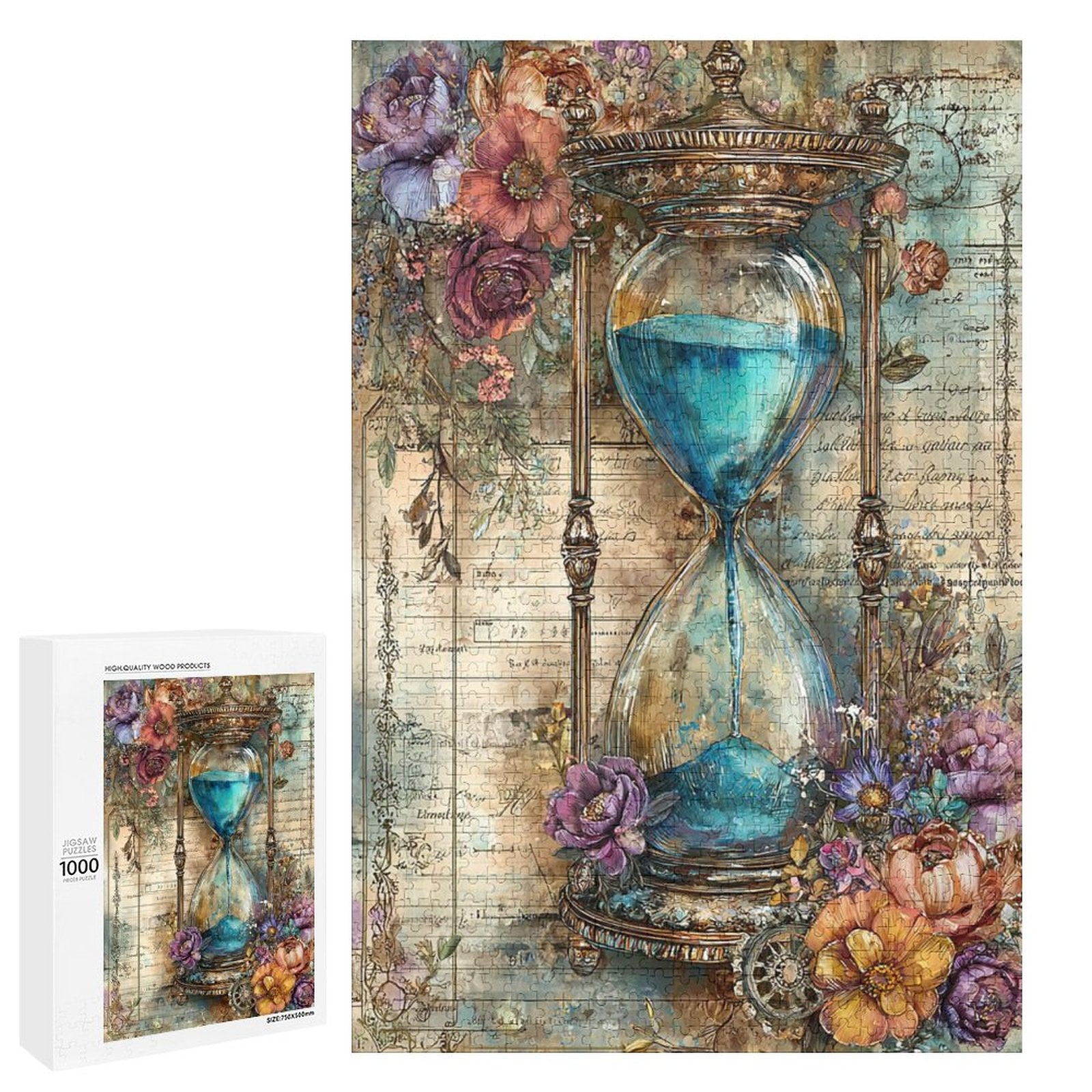 Hourglass Wooden Puzzle