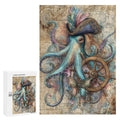 Captain Octopus Wooden Puzzle
