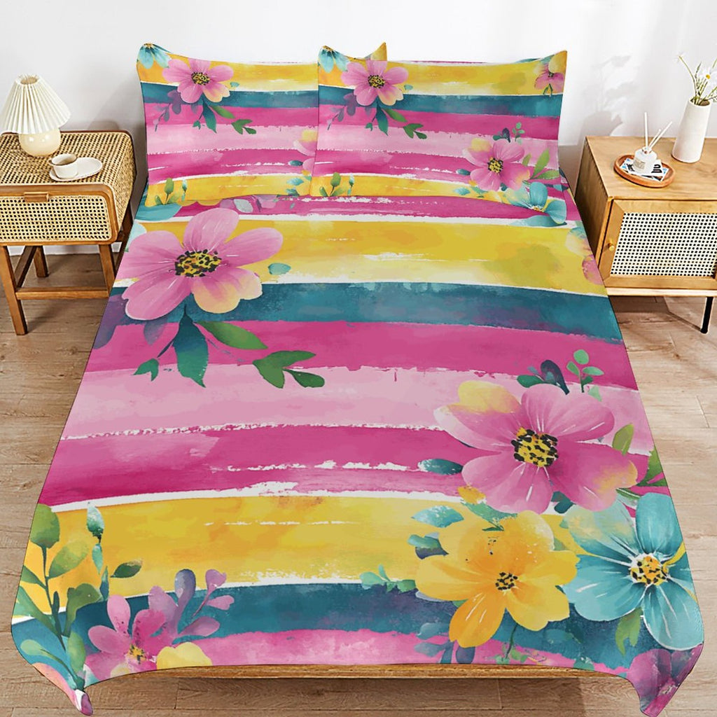 Queen 3-Piece Bedding Set-90"x90"/ 229x229cm