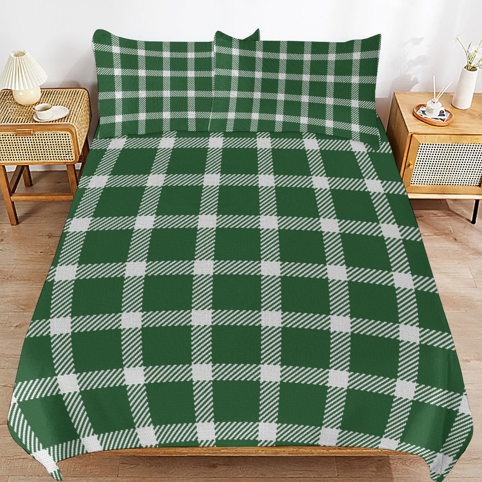 Queen 3-Piece Bedding Set-90"x90"/ 229x229cm