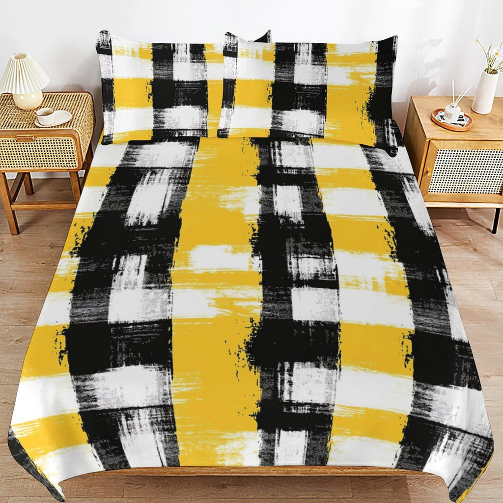 Queen 3-Piece Bedding Set-90"x90"/ 229x229cm