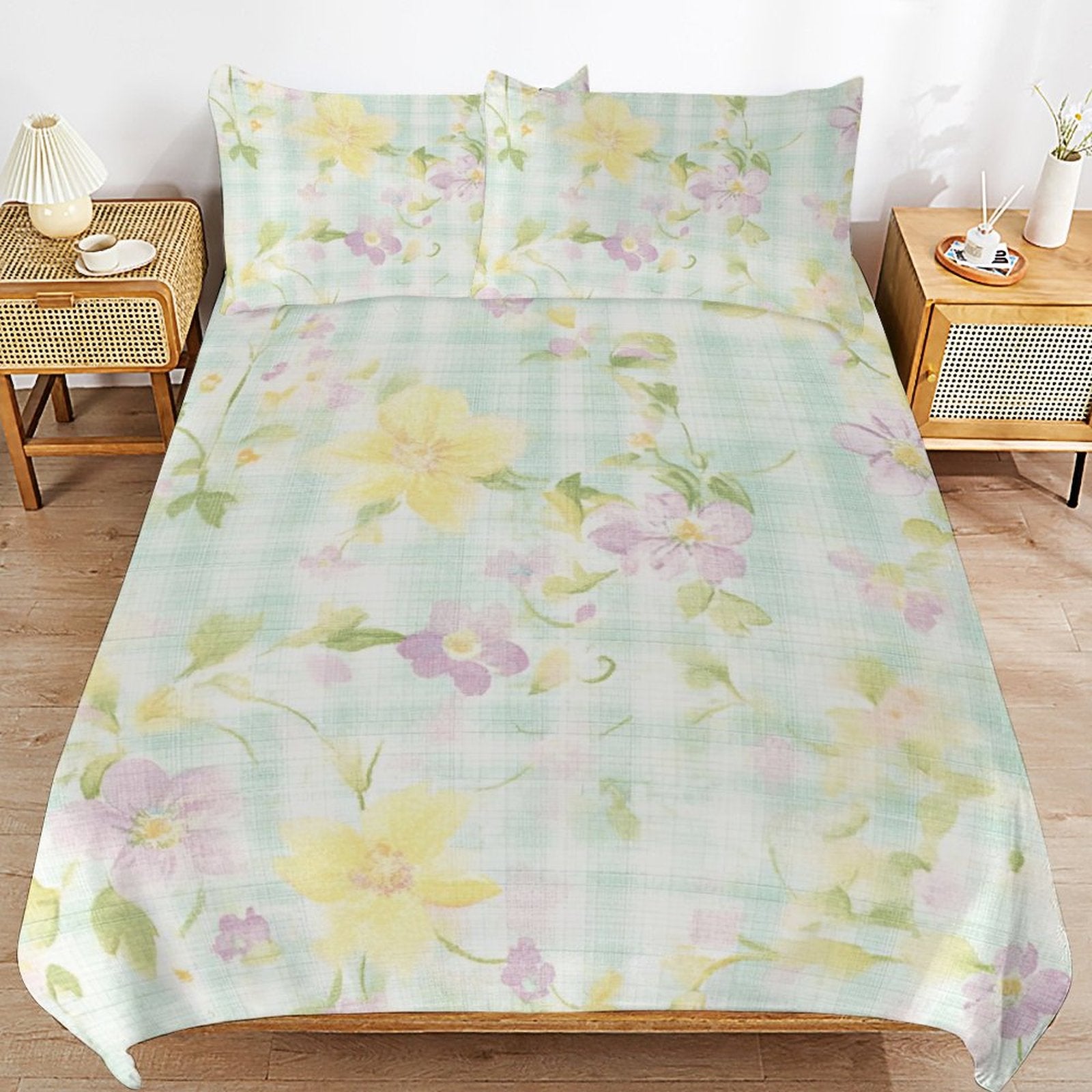 Queen 3-Piece Bedding Set-90"x90"/ 229x229cm