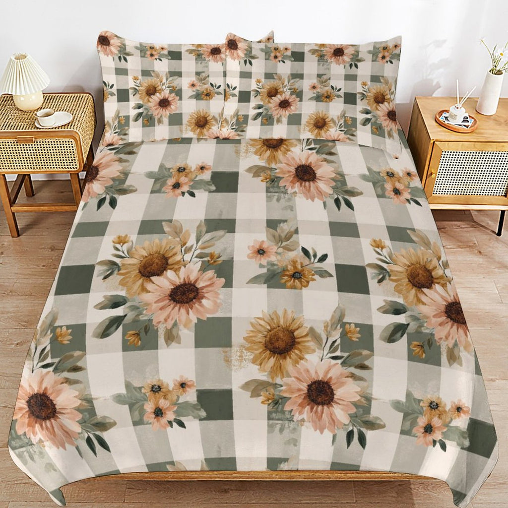 King 3-Piece Bedding Set-102"x90"/ 259x229cm