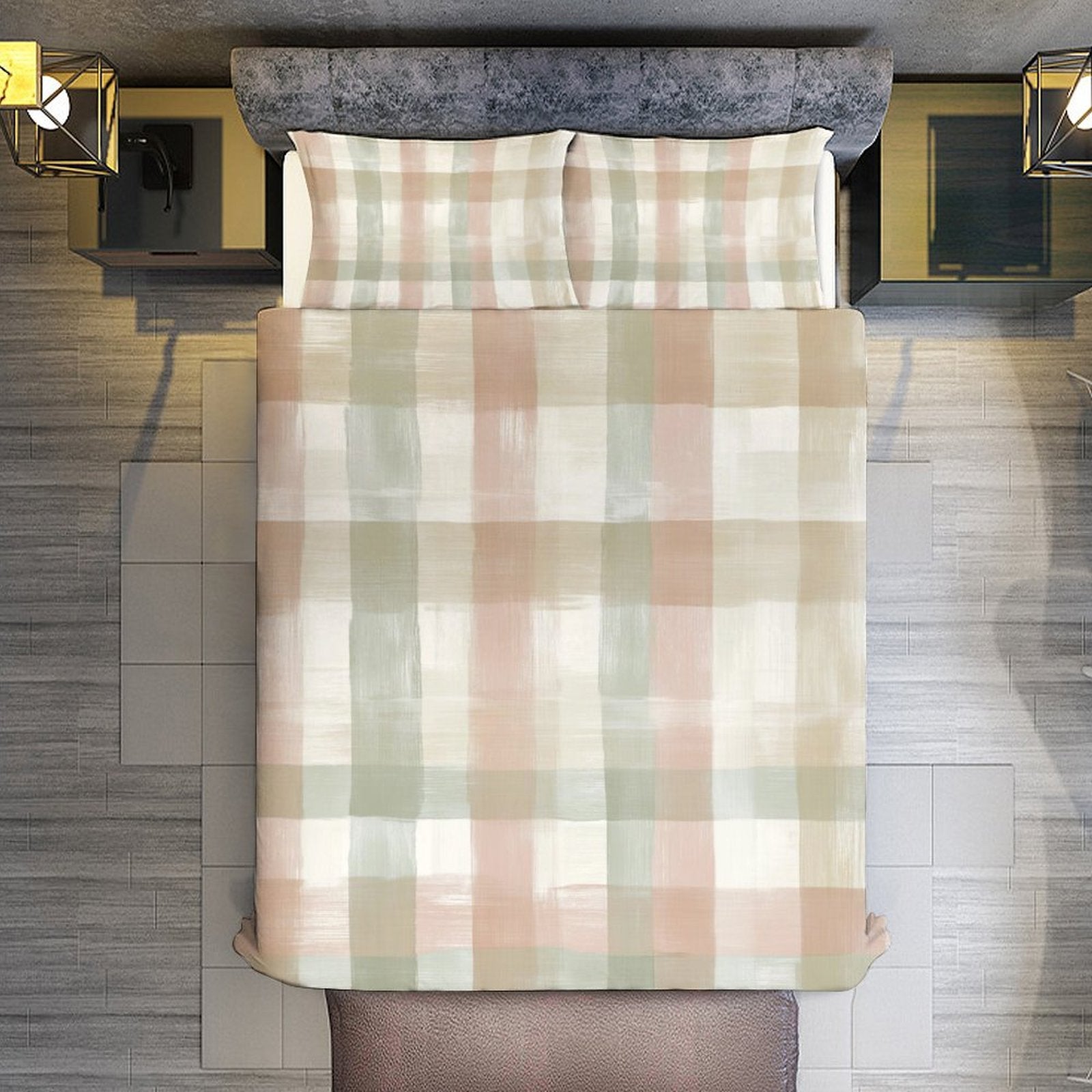 Queen 3-Piece Bedding Set-90"x90"/ 229x229cm
