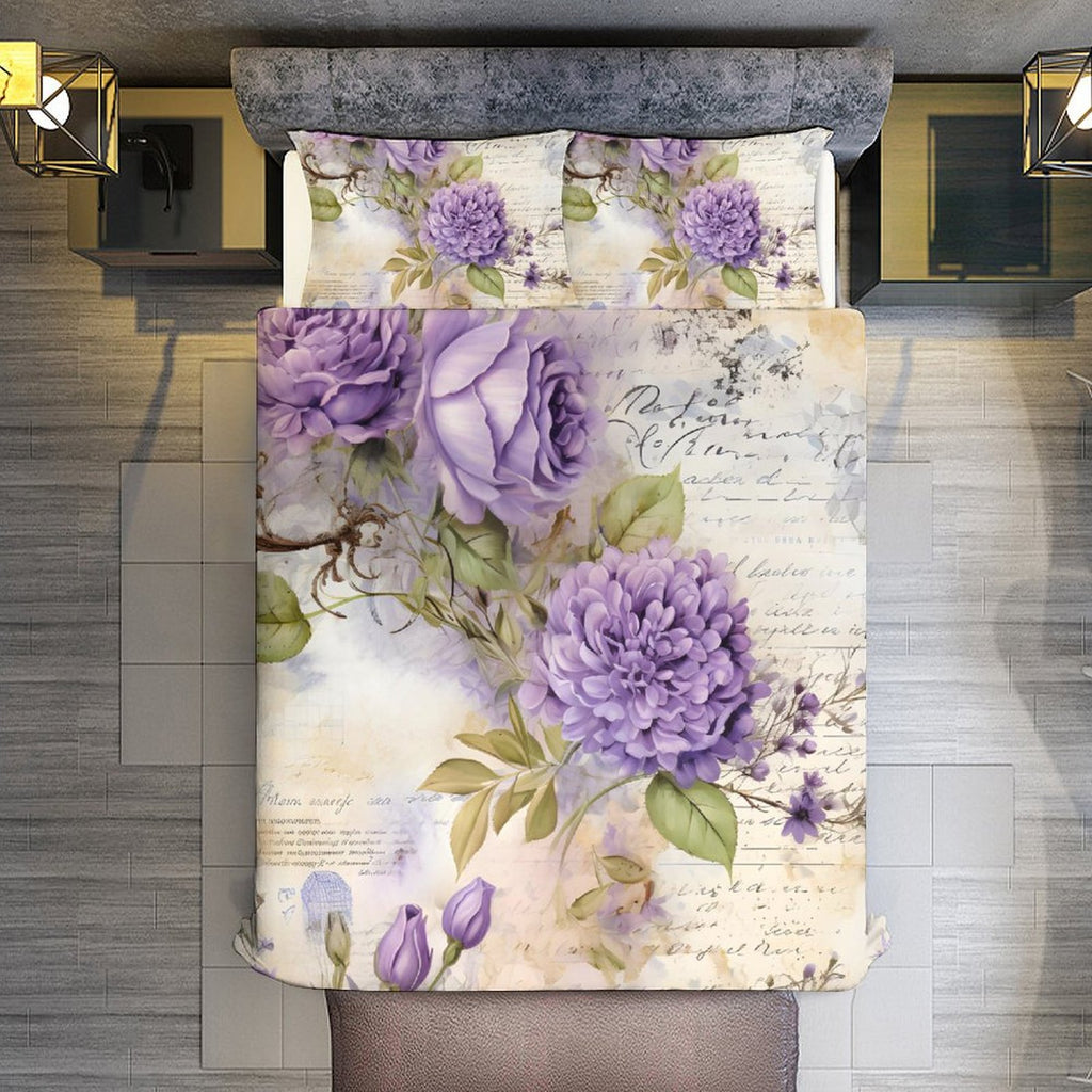 Queen 3-Piece Bedding Set-90"x90"/ 229x229cm