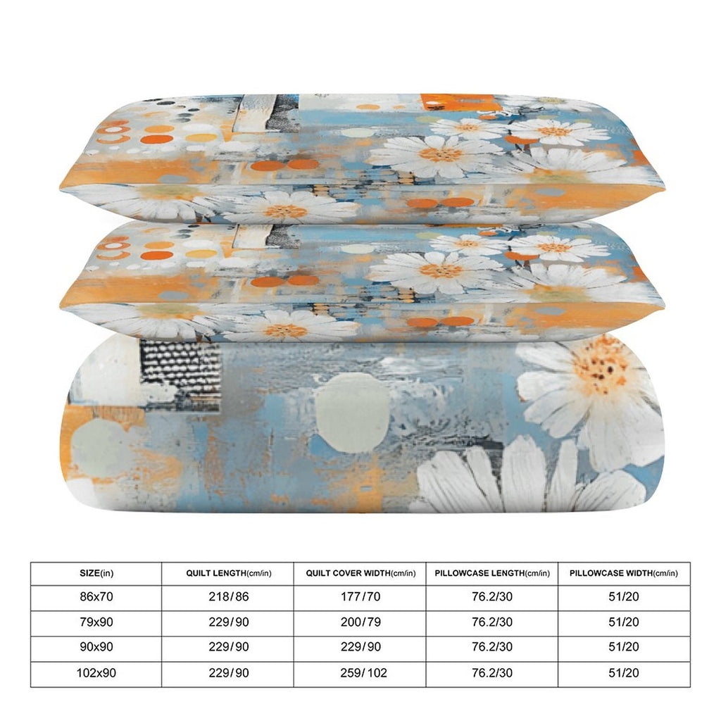 Full 3-Piece Bedding Set-86"×70"/ 218×177cm