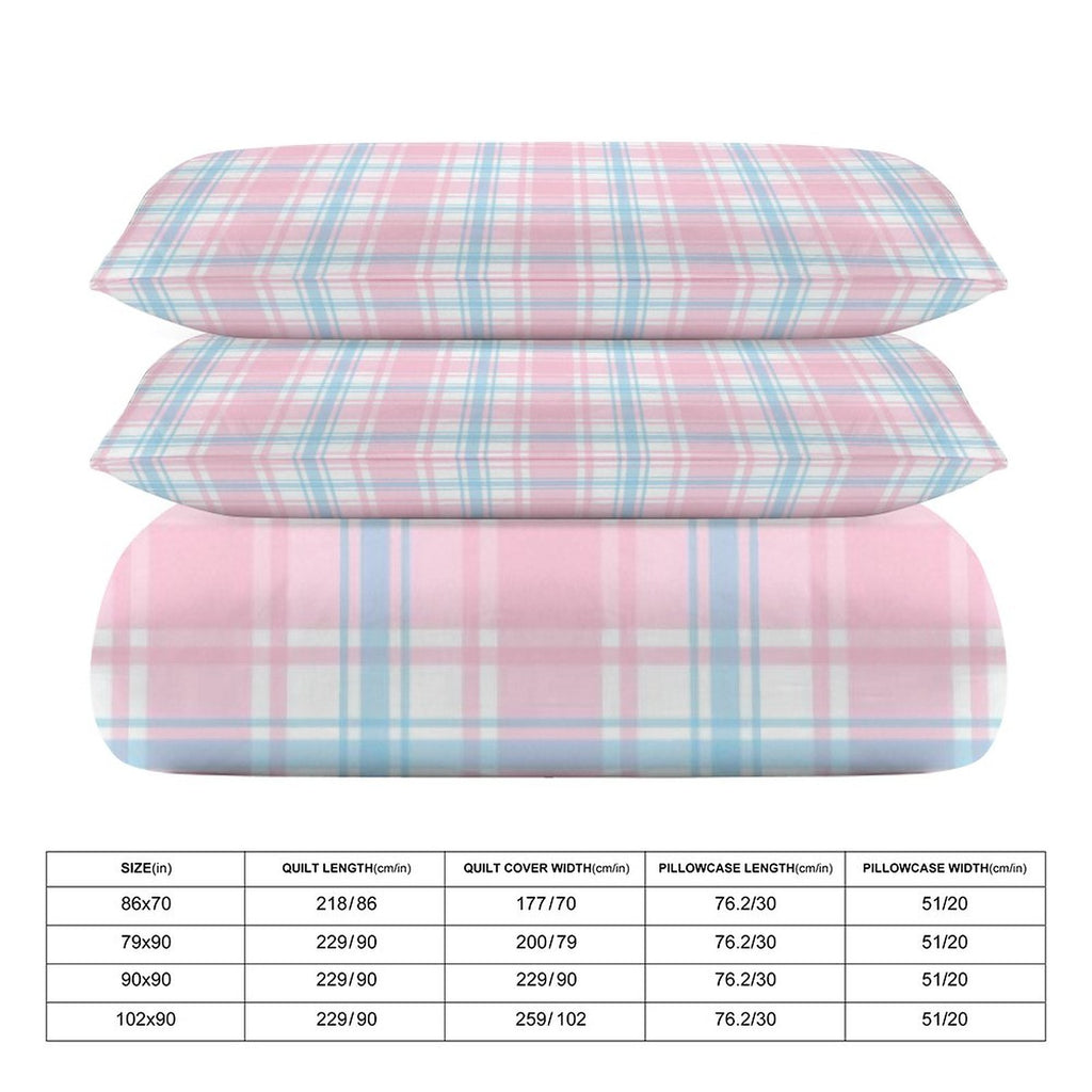 Queen 3-Piece Bedding Set-90"x90"/ 229x229cm