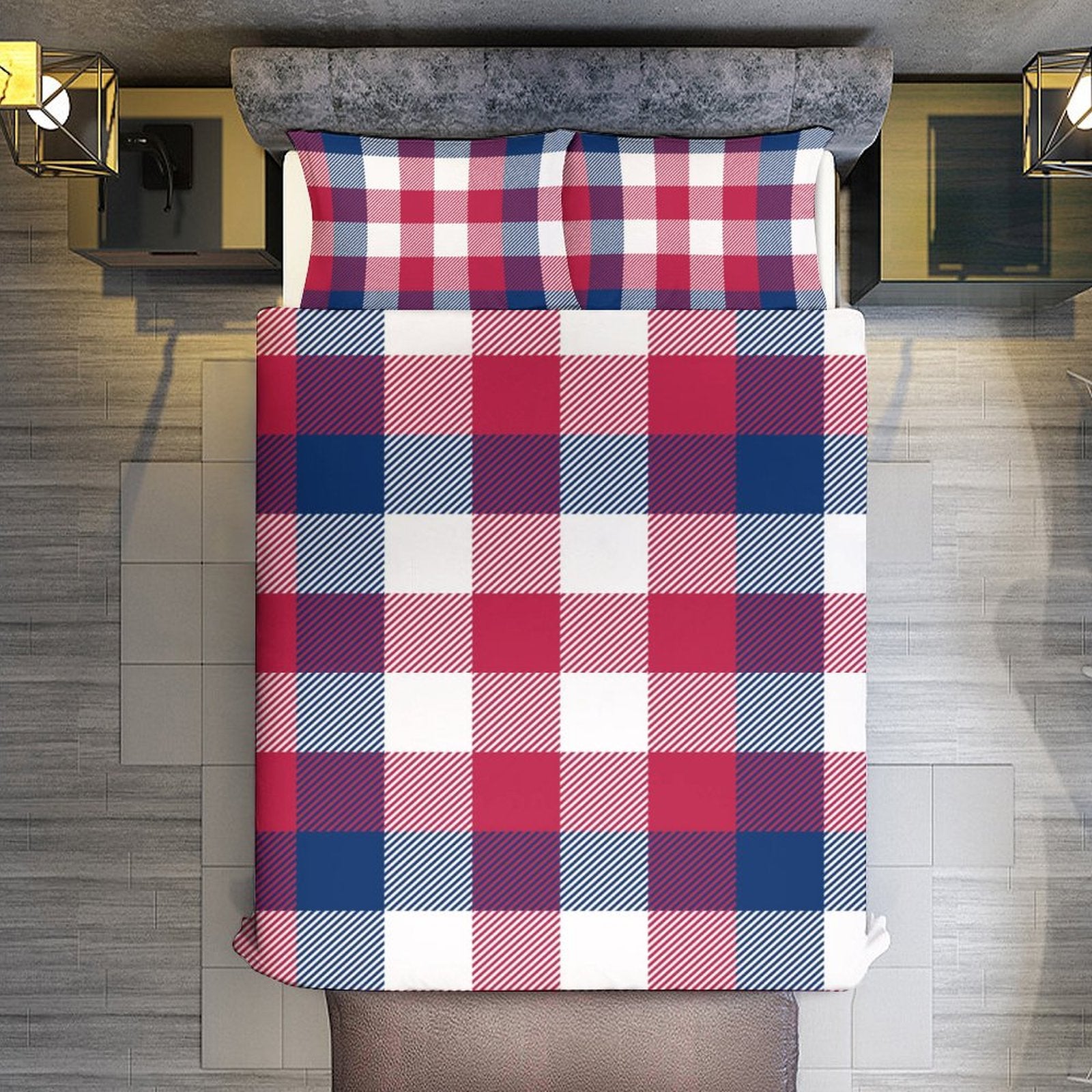 Full 3-Piece Bedding Set-86"×70"/ 218×177cm