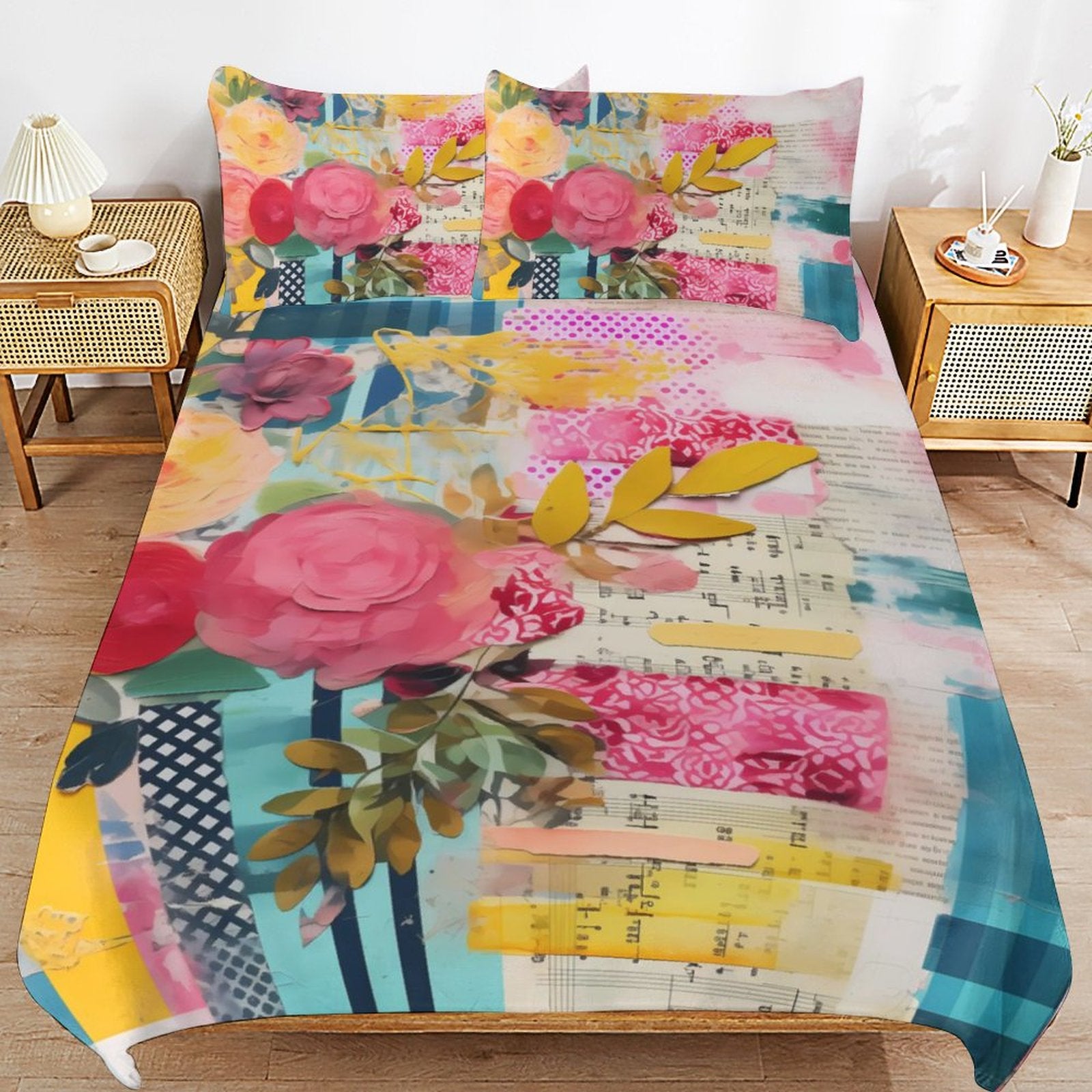 Full 3-Piece Bedding Set-86"×70"/ 218×177cm