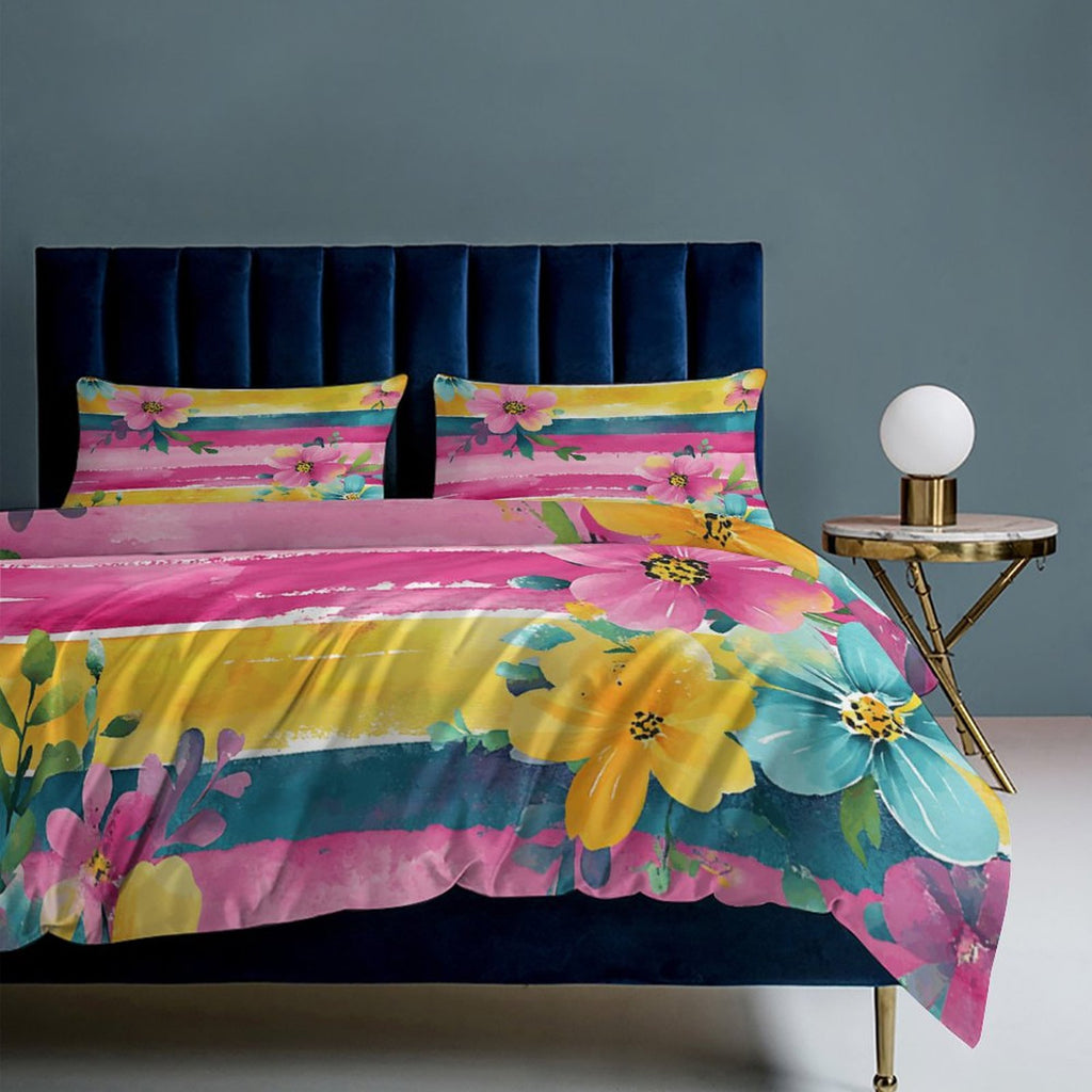Queen 3-Piece Bedding Set-90"x90"/ 229x229cm