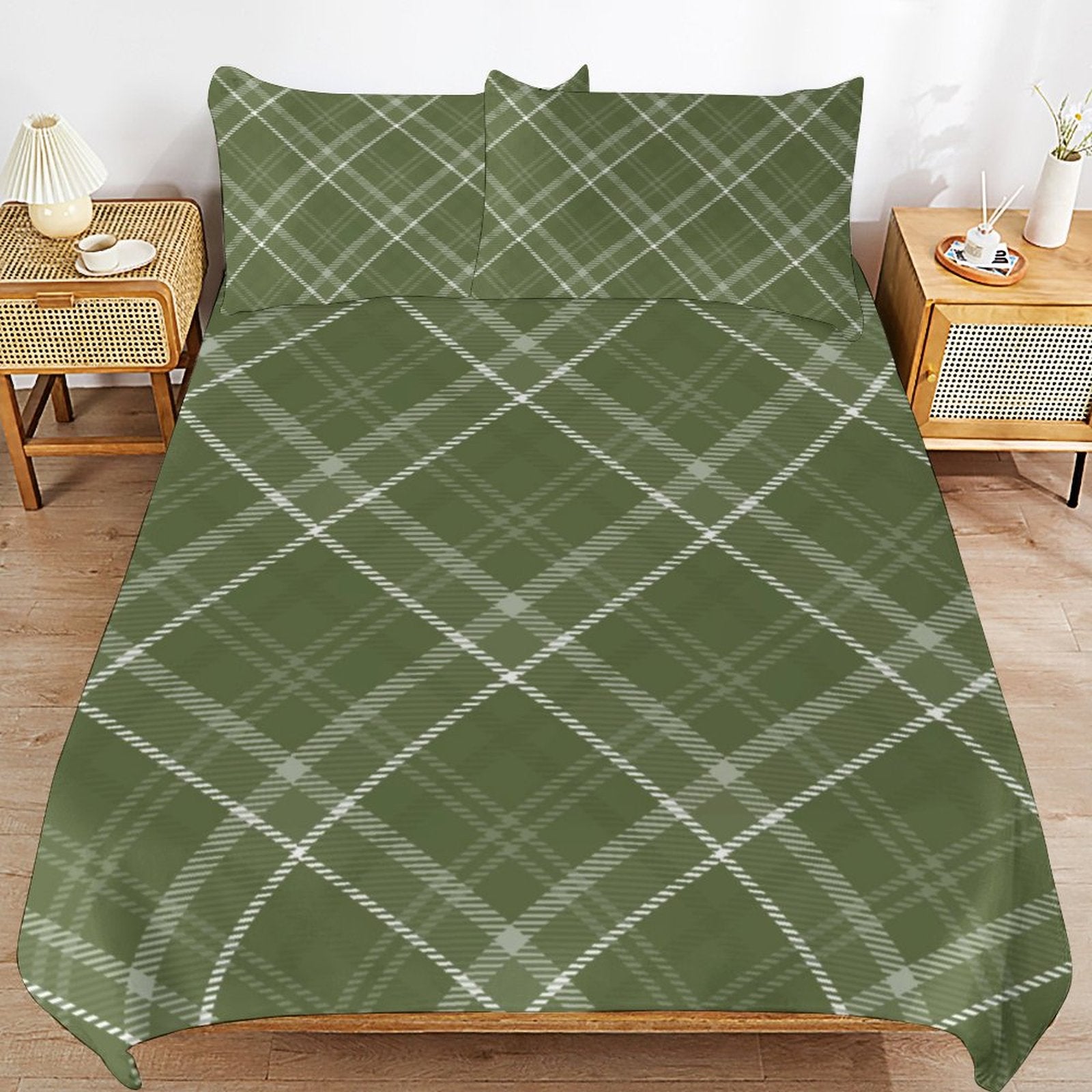 Queen 3-Piece Bedding Set-90"x90"/ 229x229cm