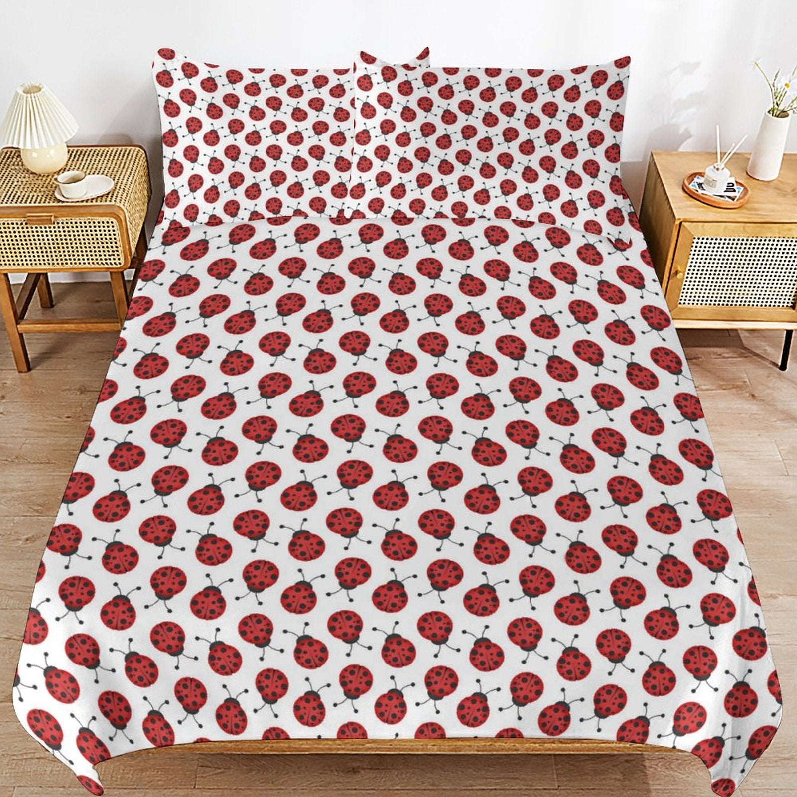 Queen 3-Piece Bedding Set-90"x90"/ 229x229cm