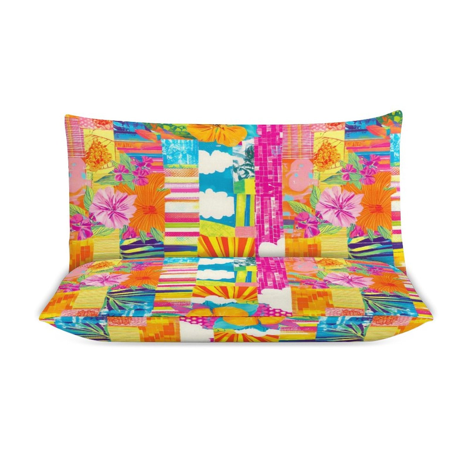 Queen 3-Piece Bedding Set-90"x90"/ 229x229cm