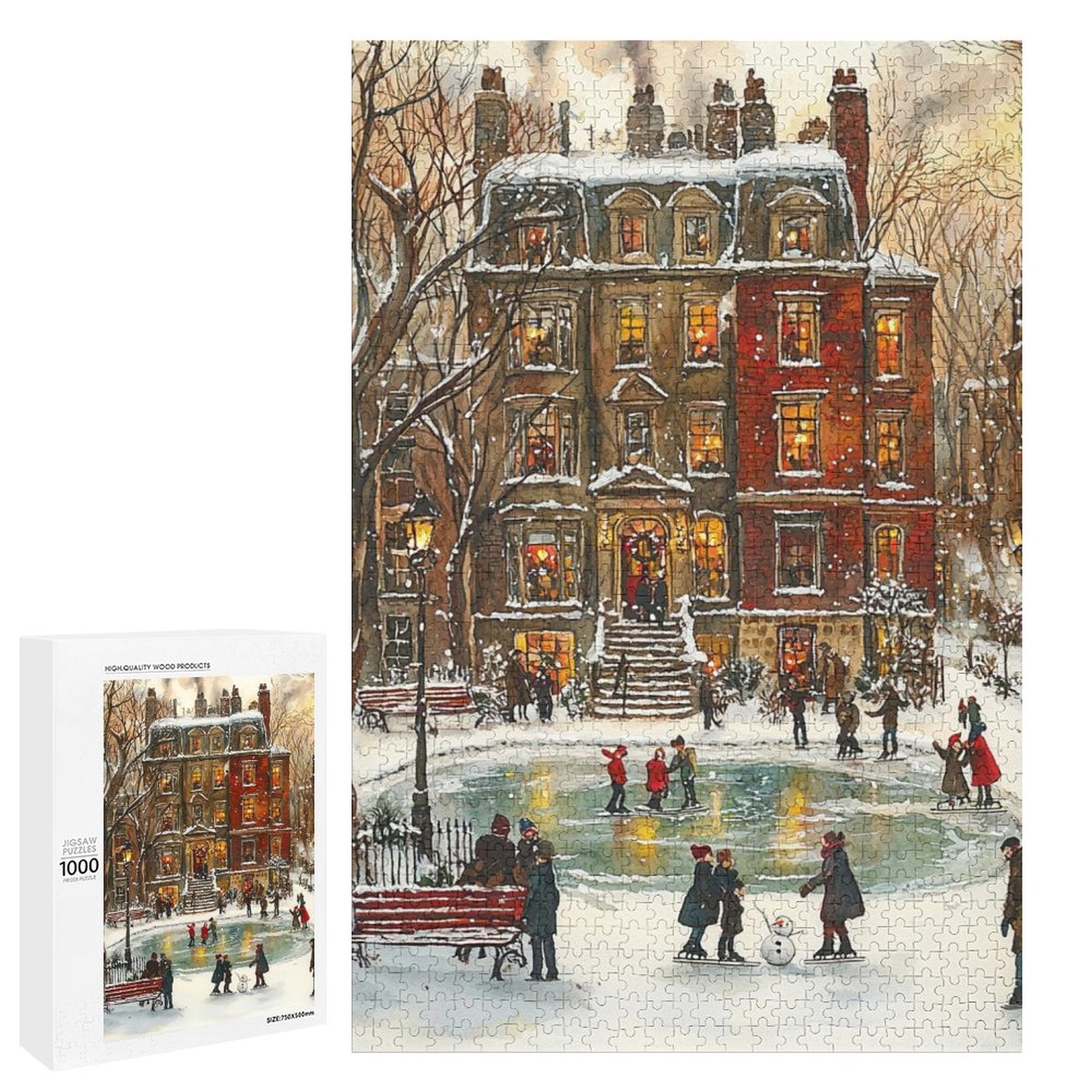 Christmas Wooden Puzzle