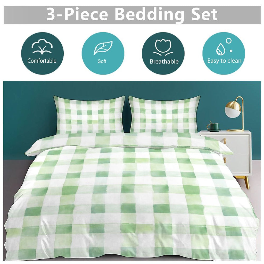 Full 3-Piece Bedding Set-86"×70"/ 218×177cm