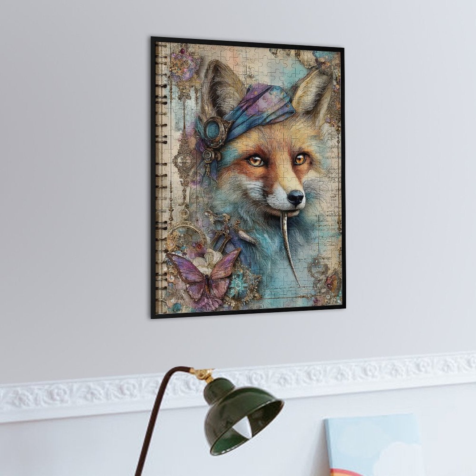 Captain Fox Wooden Puzzle